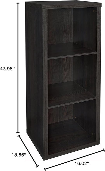 ClosetMaid 3 Cube Storage Shelf Organizer Bookshelf - Image 5