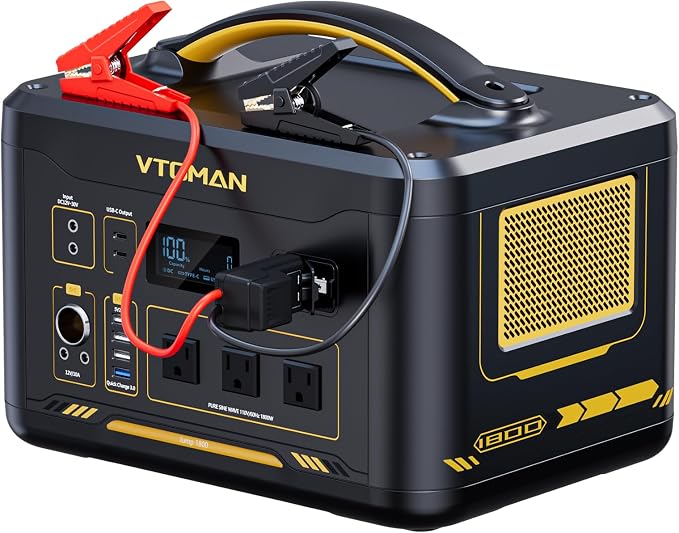 VTOMAN Jump 1800 Portable Power Station by VTOMAN