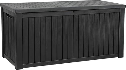 YITAHOME 220 Gallon Large Outdoor Storage XL Deck Box w/Divider by YITAHOME