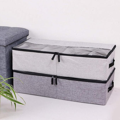 AARAINBOW 2 Packs Foldable Under Bed Clothes Organizer - Image 2