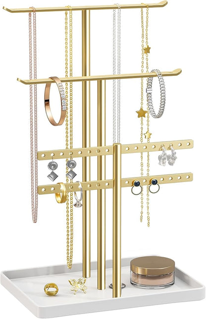 pickpiff Jewelry Stand Holder Organizer: 12.5" Tall Sturdy Hanger by pickpiff