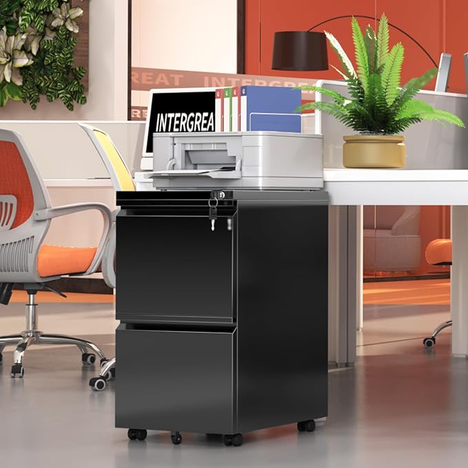 INTERGREAT Mobile File Cabinet - Image 2