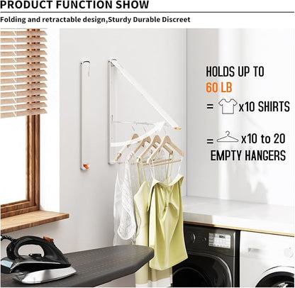 Retractable Clothes Drying Rack - Image 2