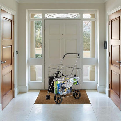 Goplus Jumbo Folding Shopping Cart - Image 9