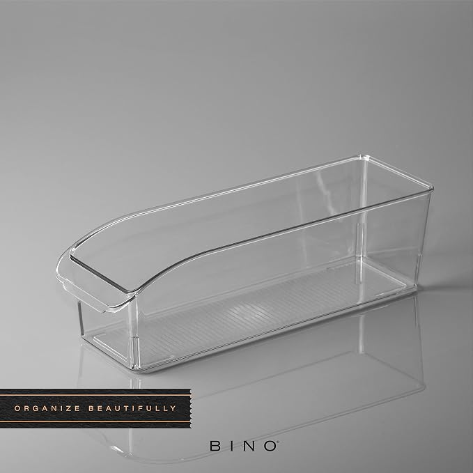BINO | Plastic Storage Bins, Small | THE CURVE COLLECTION | Multi-Use Organizer - Image 6
