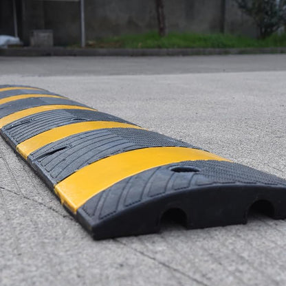 Orangestar Speed Bumps 2-Pack, 6FT Heavy Duty Rubber Driveway Bump - Image 6