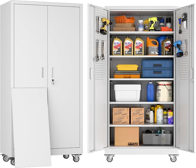SUXXAN Metal Garage Storage Cabinet by SUXXANFurniture