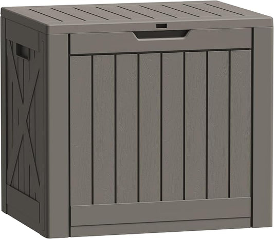 Flamaker Resin Deck Box 40 Gallon Waterproof Outdoor Storage Box | Indoor by Flamaker