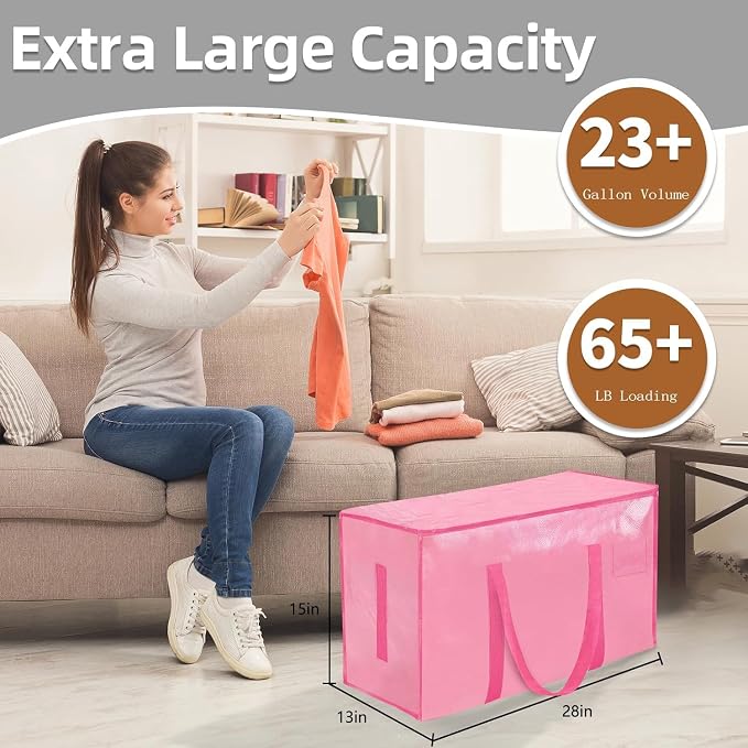 16 Pack-Extra Large Heavy Duty Moving Bags - Image 3