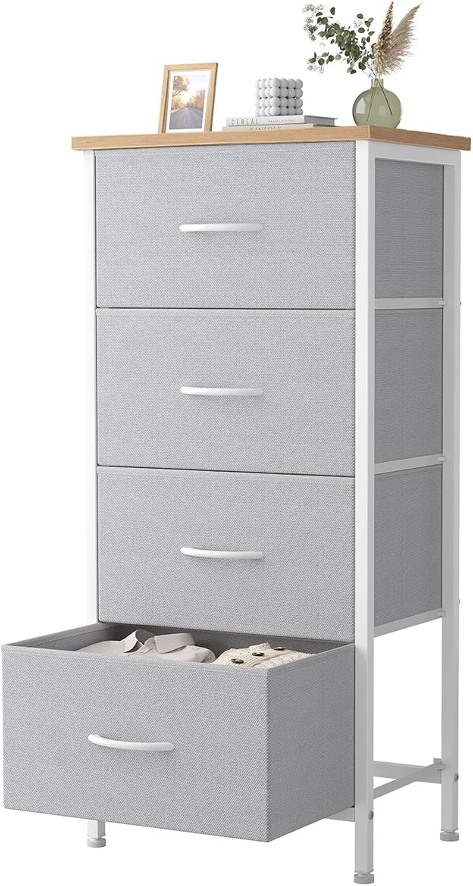 Sweetcrispy 4 Storage Drawer Dresser, Storage Cabinet, Clothes Organizer | by Sweetcrispy
