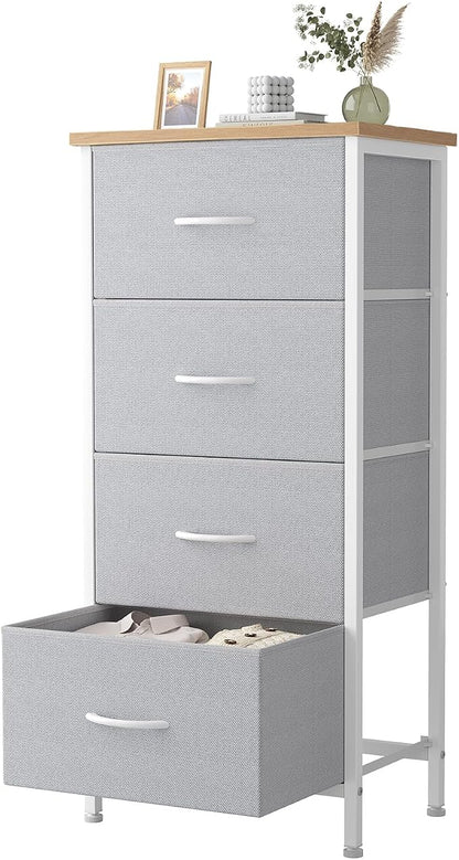 Sweetcrispy 4 Storage Drawer Dresser, Storage Cabinet, Clothes Organizer | by Sweetcrispy