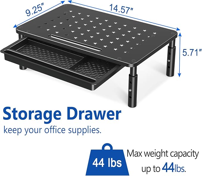 Zimilar 2 Pack Monitor Stand Riser - Image 4