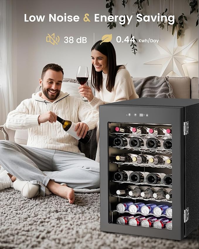 4.5 Cu.Ft Wine Cooler Refrigerator - Image 6