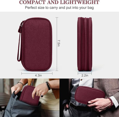 FYY Electronic Organizer, Travel Cable Organizer Bag Pouch Electronic - Image 2