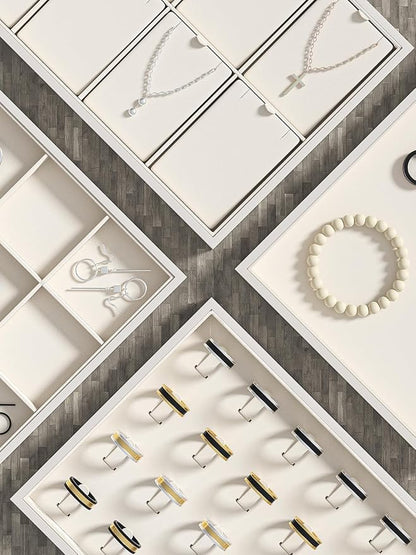 Drawer Jewelry Organizers And Storage, Velvet Bracelet And Ring Display Small - Image 5