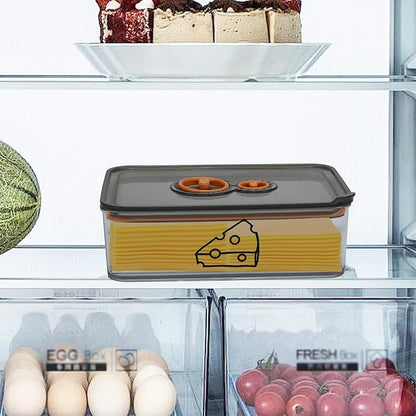Cheese Container for Refrigerator, Cream Cheeses Storage Box, Cheese Keeper - Image 4
