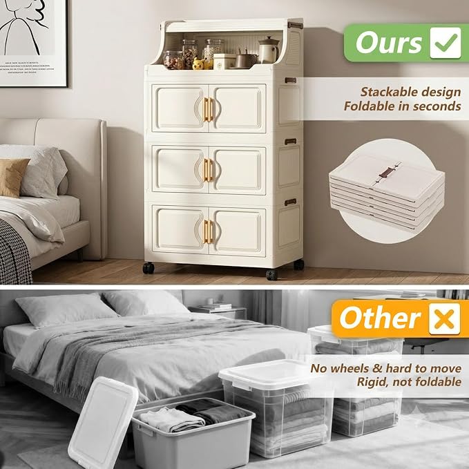 46QT Collapsible Storage Bins - Image 2