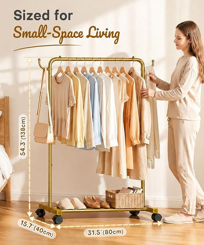 Homde Rolling Clothes Rack - Image 3