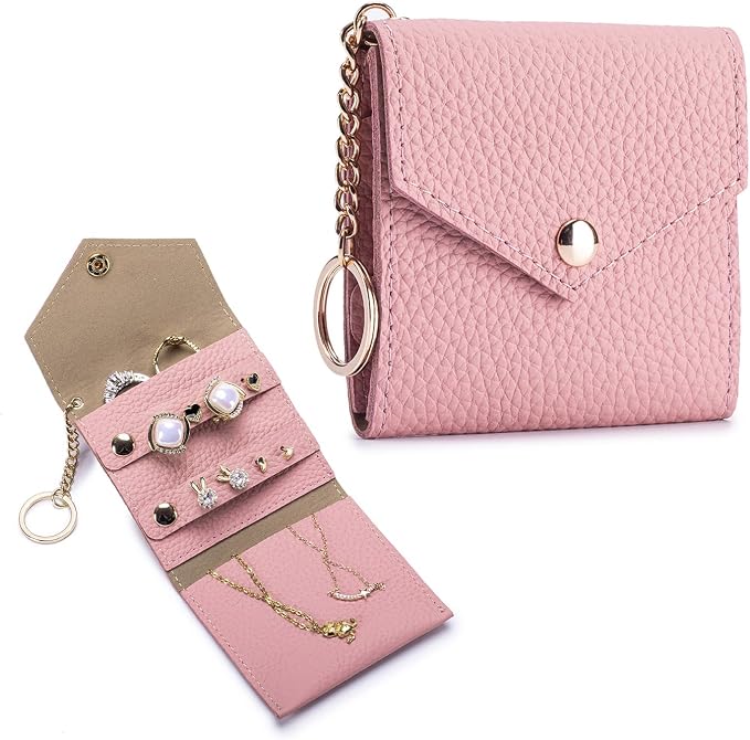 Small Travel Jewelry Organizer Case by Karmiir