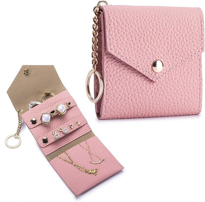 Small Travel Jewelry Organizer Case by Karmiir