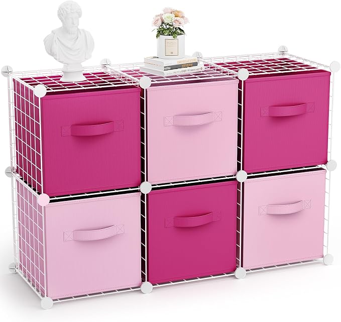 Leinuosen 6 Cube Storage Organizer by Leinuosen
