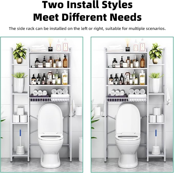 8-Tier Over The Toilet Storage - Image 6