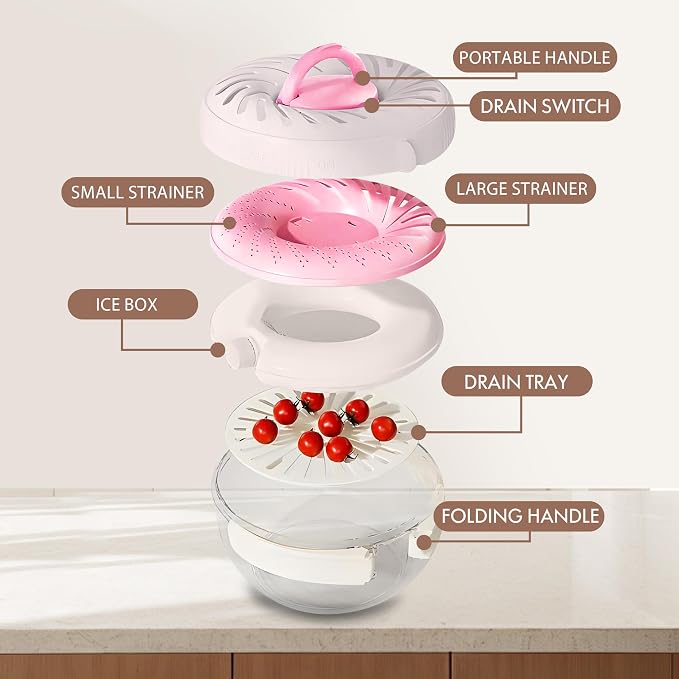 2025 Upgrade Fruit Washing Bowl - Image 3