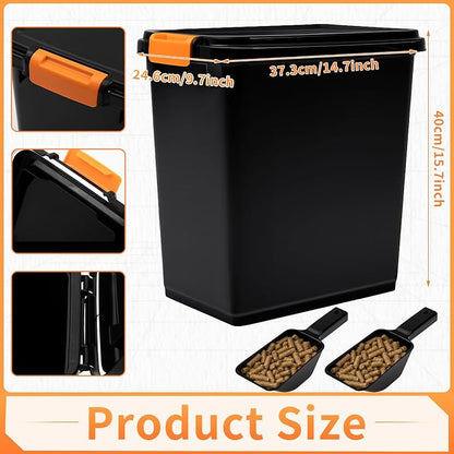Maxdot 2 Sets 22lb Dry Pellet Storage Bin Pack - Image 2