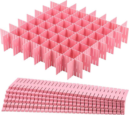 acDesign 40Pcs Grid Drawer Dividers, Adjustable Drawer Organizer by acDesign