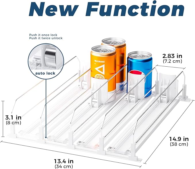 Puricon Drink Organizer for Fridge - Image 5