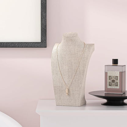 Necklace Bust Display Stand, Necklace Holder, Pendant Chain Necklace Organizer - Image 3