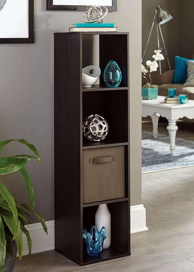 ClosetMaid Cubeicals 4 Cube Storage Shelf Organizer, Vertical or Horizontal - Image 2