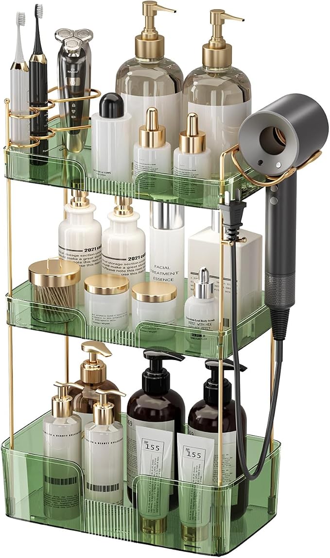 Aveniee Bathroom Counter Organizer, 3 Tier Skincare Perfume Countertop Storage by Aveniee