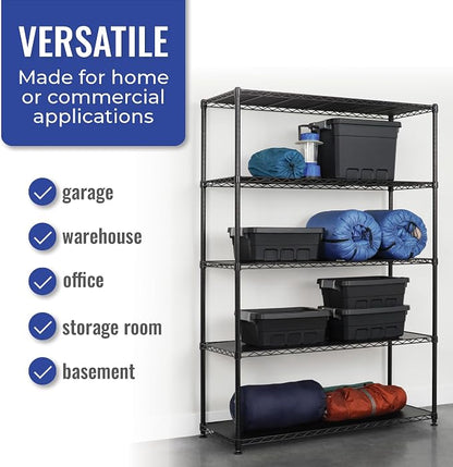 SafeRacks - NSF Certified Storage Shelves, Heavy Duty Steel Wire Unit - Image 3