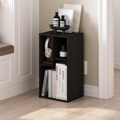 Furinno DALY Book Shelf, 3-Cube Bookshelf, Cube Storage Organizer Bookcase - Image 2
