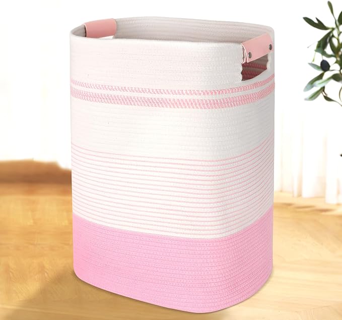 Laundry Basket with Handles by AINUOQI