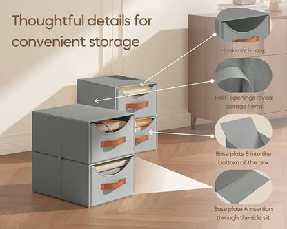 Homsorout Stackable Storage Drawers - Image 6