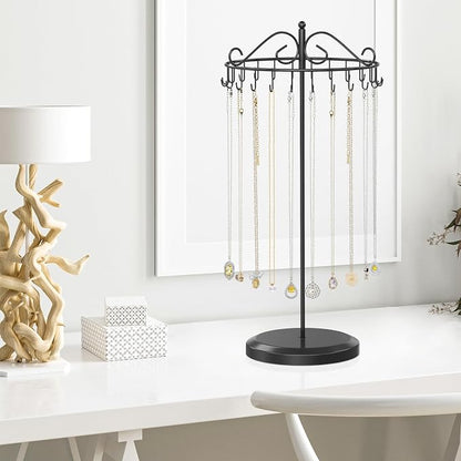 iDavosic.ly Rotating Necklace Holder Organizer - Image 8