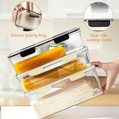 2-Pack Stackable Fridge Organizer Bins - Image 4