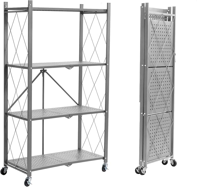 BRIAN & DANY 4-Tier Foldable Storage Shelves by BRIANDANY