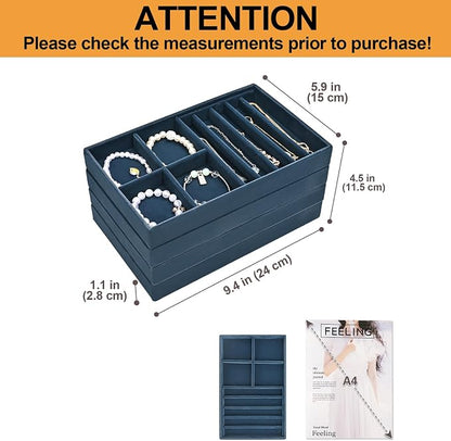 ProCase Stackable Jewelry Organizer Trays - Image 2