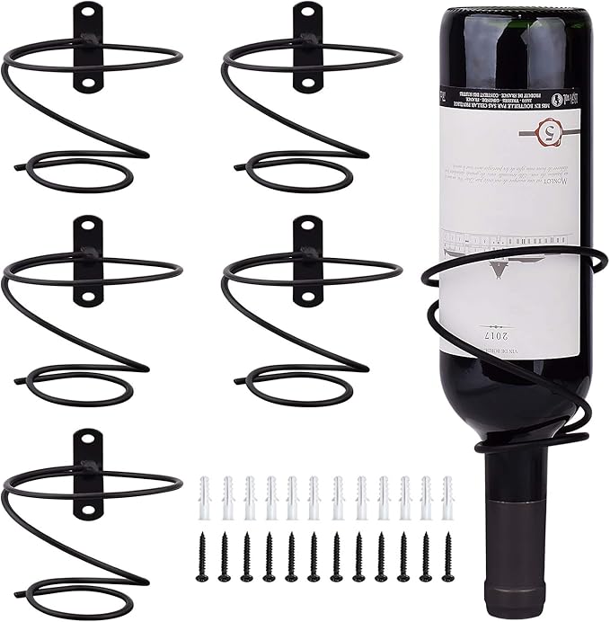 MOCOUM 6 Pack Wall Mounted Wine Racks by MOCOUM
