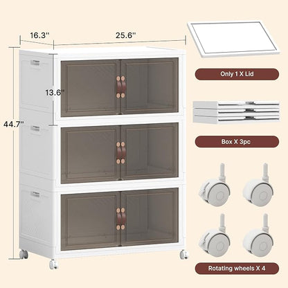752QT Extra Large Stackable Storage Bins - Image 2