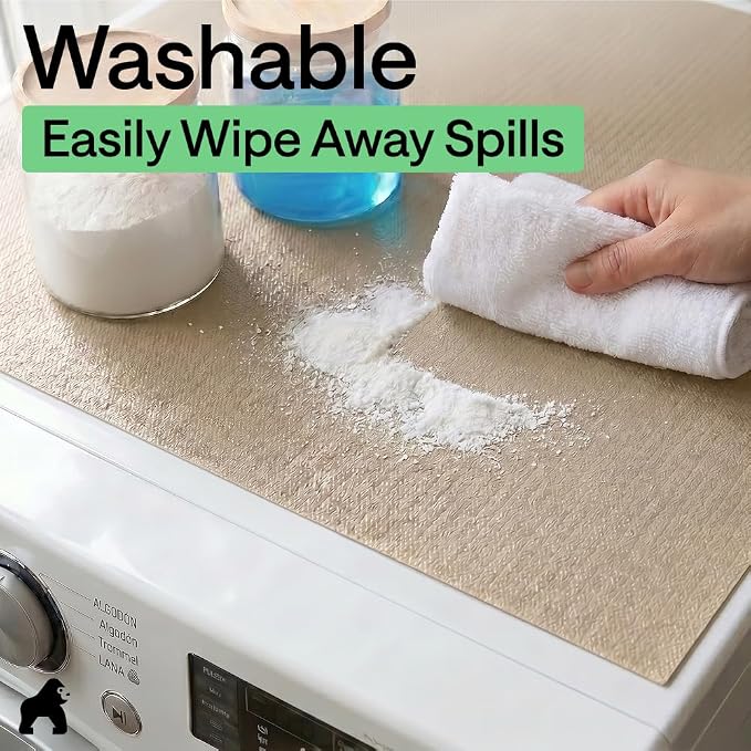 GORILLA GRIP DripGuard Shelf Liner, Non-Adhesive Drawer and Kitchen Cabinet - Image 9