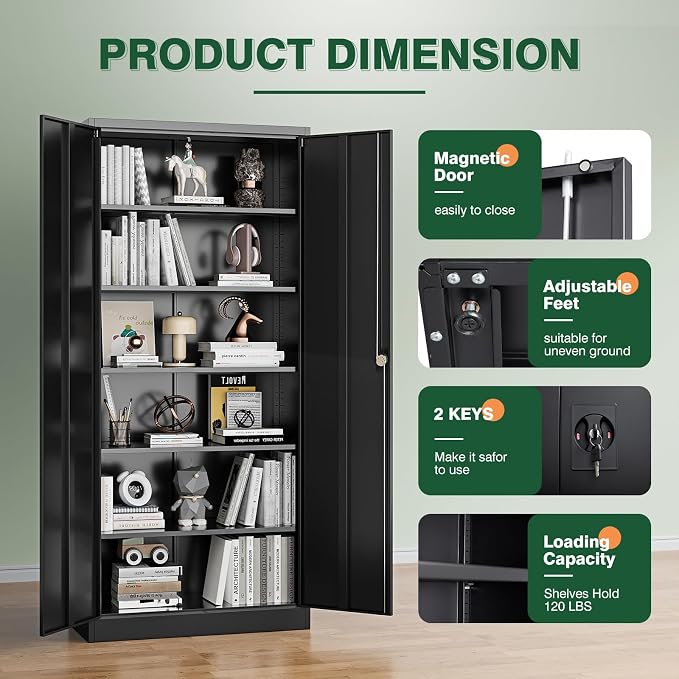 Letaya Metal Garage Storage Cabinets - Image 7