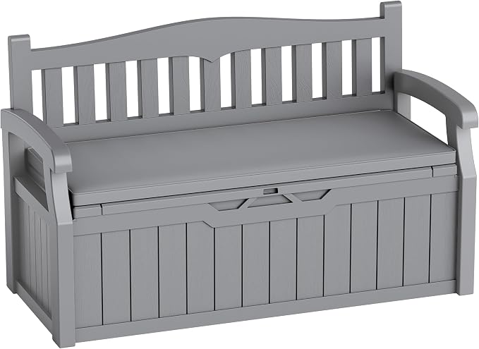 80-Gallon Outdoor Storage Bench by Acurax