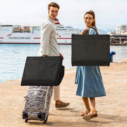 MISSLO 43" Mens Garment Bags for Travel Waterproof Suit Bags for Closet Storage - Image 2