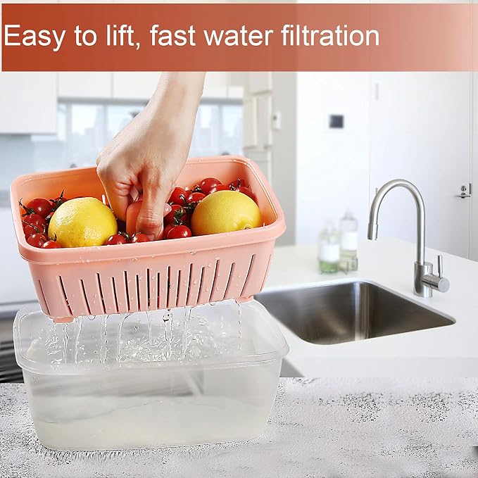 68oz Berry Keeper Fruit Storage Container - Image 8