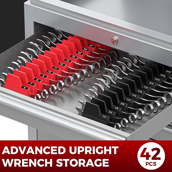 42PCS Magnetic Modular Wrench Organizers - Image 7