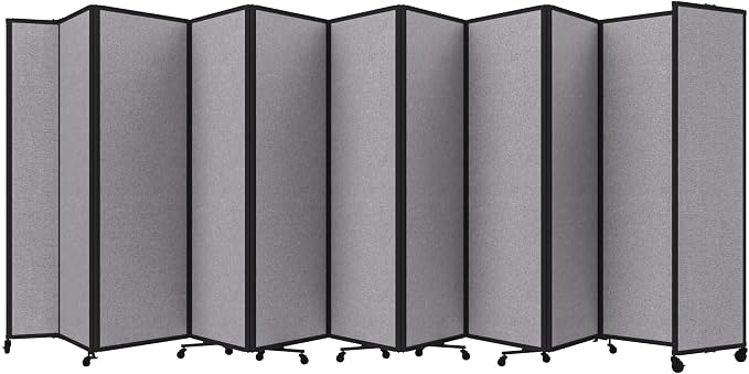 Versare Room Divider 360 Portable Wall Partition | Folding Panels | Large by VERSARE